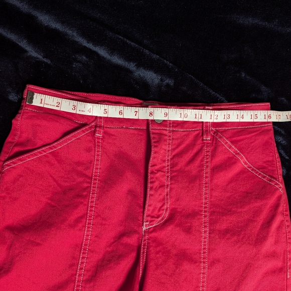 The Delaney Clean-Seamed High-Rise Wide-Leg Jeans by Maeve - Picture 11 of 14